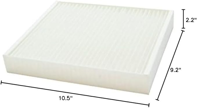 ECOGARD XC36154 Cabin Air Filter Fits Chevrolet Cruze 2011-2015, Trax 2013-2022, Malibu 2013-2015, Sonic 2012-2020, Spark 2013-2022, Buick Encore 2013-2022