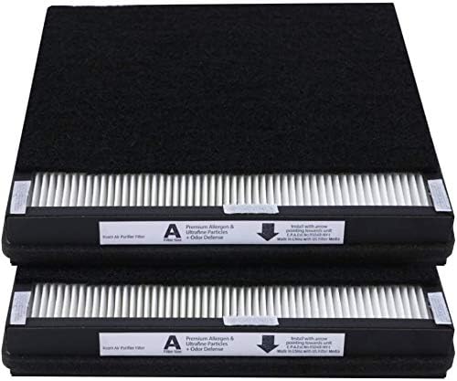 Replacement Filter A Size Filter, Compatible with Filtrete FAP-C01-A and Idylis AC-2119, IAP-40-140, IAP-10-150 Devices, Allergen Odor Removal, 2 Pack
