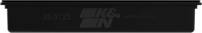 K&N High-Flow Original Lifetime Engine Air Filter: Increase Power: Premium, Washable: Compatible with 2023-2026 RAM/JEEP: (See Product Descriptions for Select Models), 33-5125