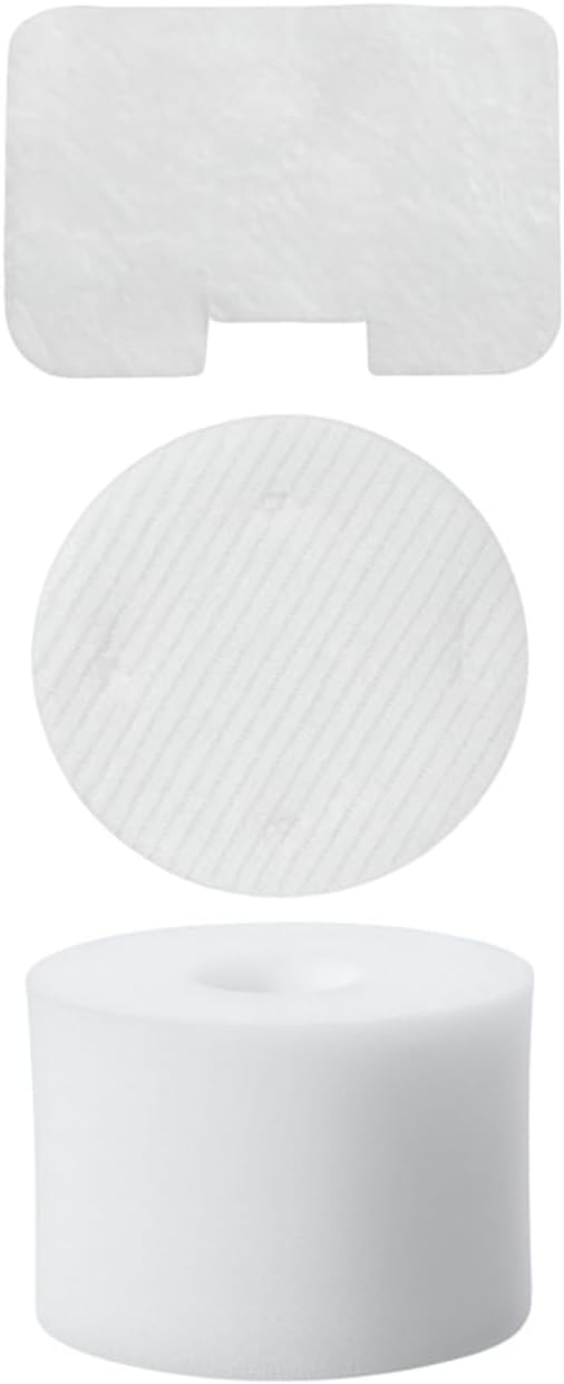 Nispira Filter Set Compatible With Shark NV42 Deluxe Upright Vacuum Cleaner Compared to Part #XFF36. Fits UV402 UV410, NV36, NV36A, NV42, NV44, NV46, NV46C, 6 Sets
