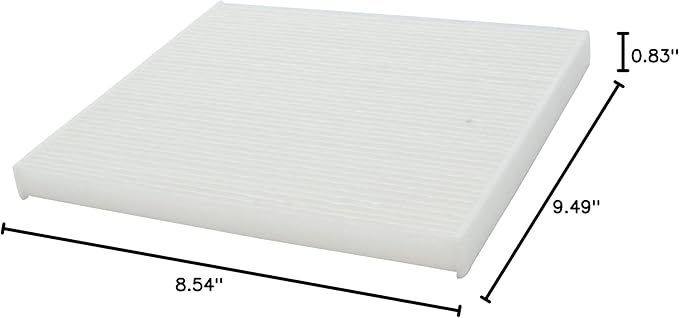 ECOGARD XC10305 Cabin Air Filter Fits 2014-2020 Jeep Cherokee, 2015-2017 Chrysler 200