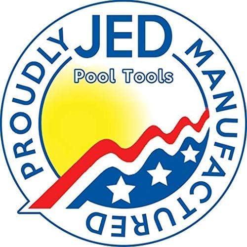JED Pool Tools Premium Pump & Filter Hose, 1-1/2 in. x 4 ft, Black, Made in USA (60-345-04)