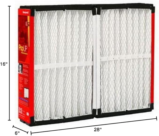 Honeywell - POPUP2400 POPUP Air Filter 16" x 28" x 6" MERV 11 - 2 Pack
