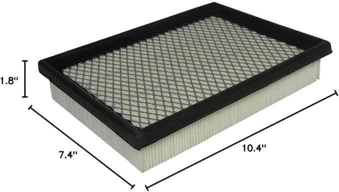 ECOGARD XA4880 Premium Engine Air Filter Fits 2004-2006 Chevrolet Malibu, 2000-2005 Cadillac DeVille, 2006-2009 Chevrolet Uplander, 2002-2005 Buick Rendezvous, 2001-2005 Pontiac Aztek