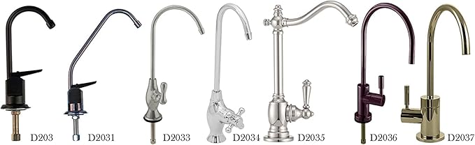 Westbrass D203-NL-12 6" Touch-Flo Style Pure Cold Water Dispenser Faucet, 1-Pack, Oil Rubbed Bronze