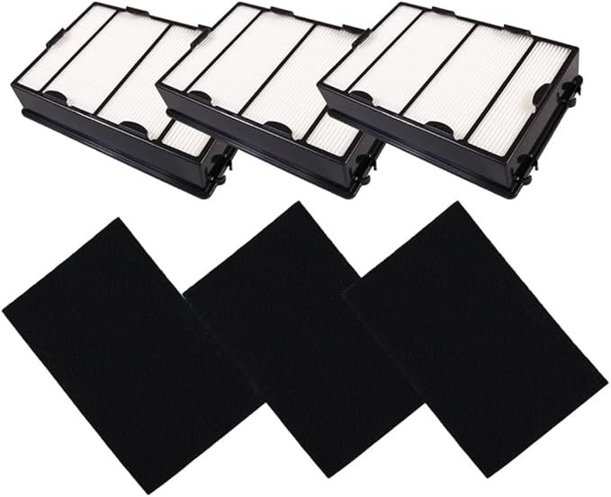 3 Pack HEPA Filter HAPF600 Compatible with Holmes HAP650 HAP615 HAP625 Include 3PCS True HEPA Filter& 3PCS Pre-filters