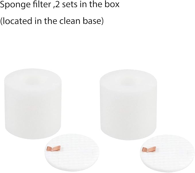 Replacement Parts Accessories for Shark AV2610WA RV2610WA Matrix Plus 2- in-1 Robot Vacuum Cleaner,2 Main Brush,4 Filters,3 Mop Pads,6 Side Brushes,2 Pre Filter,&1 Pre-Motor 2 Foam Filter