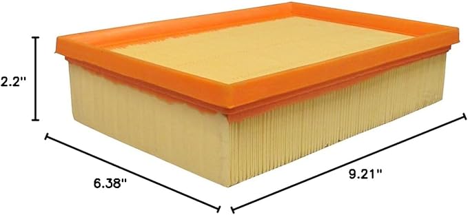 ECOGARD XA10215 Premium Engine Air Filter Fits 2013-2022 Chevrolet Trax, 2013-2022 Buick Encore
