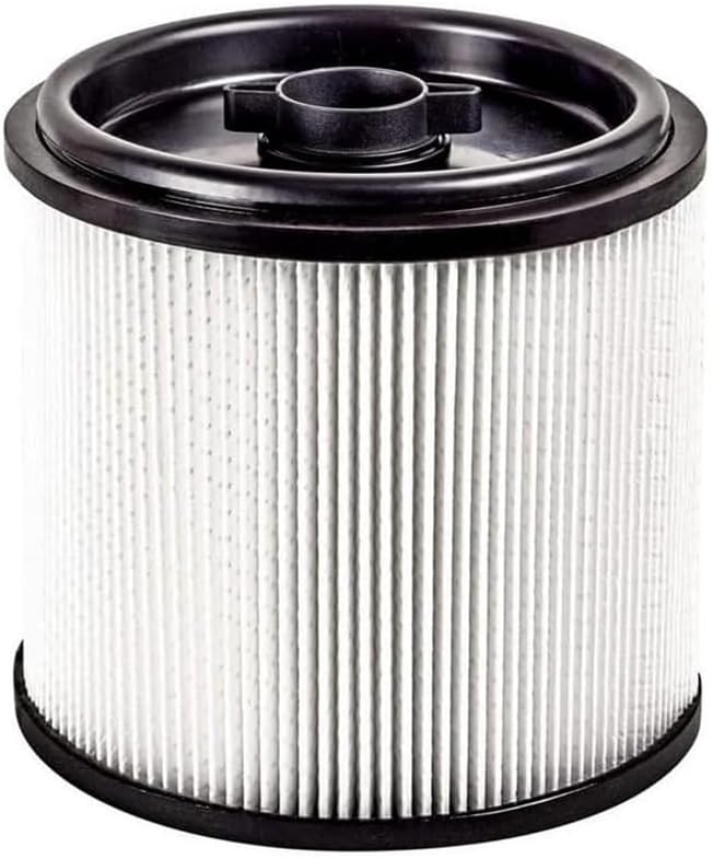 1 PACK Amigriki VCFH Cartridge vacuum HEPA Filter Hepa Material Fine Dust Cartridge Filter & Retainer compatible with Vacmaster most 5 to 20 gallon vacuum cleaner parts FOR DRY PICK-UP