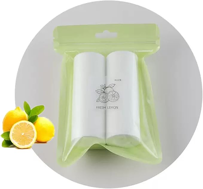 Shower Head Filter Vitamin C PP Replacement Cartridge Shower Aromatherapy Bathroom Accessories for Hard Water Filter Remove Chlorine Fluoride Heavy Metals Improves Skin Condition Protects Hair Lemon