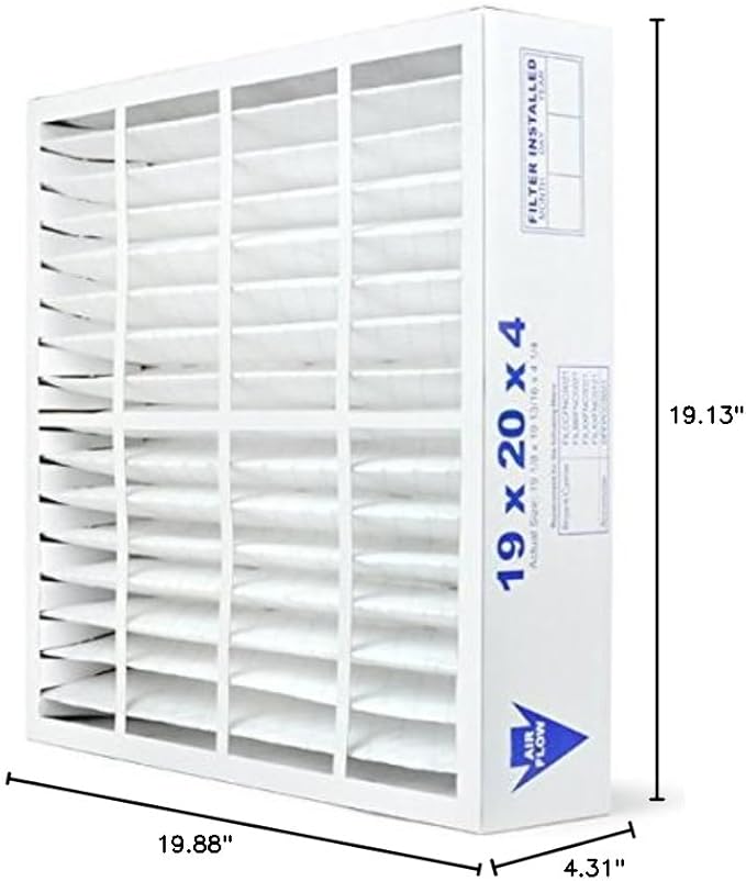 AIRx Filters 19x20x4 Furnace Filter MERV 8 HVAC AC Air Filter, Replacement for Bryant Carrier FAIC0021A02 FAIC002IA, Easy Installation, Dust & Pollen Control, 2-Pack