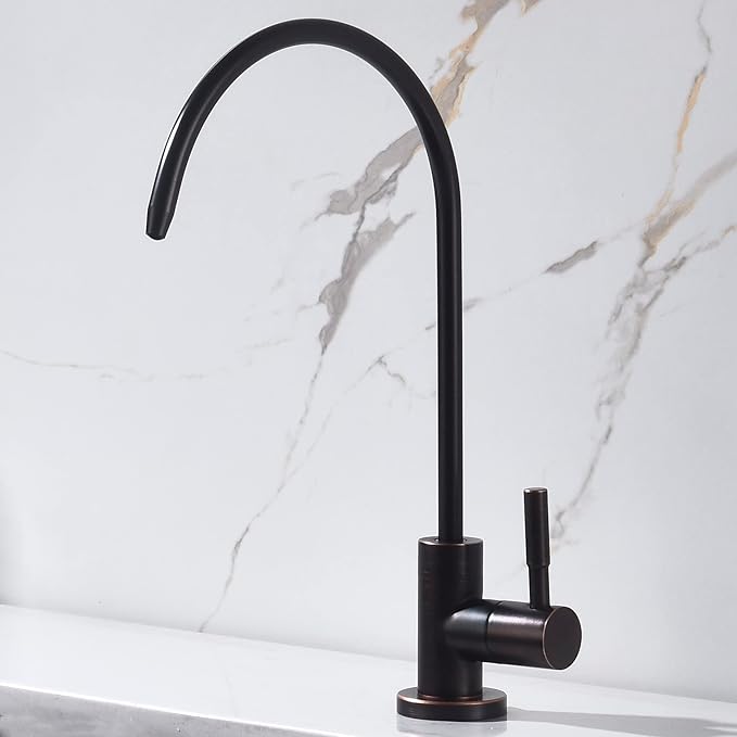Drinking Water Faucet Oil Rubbed Bronze, Kitchen Water Purifier Tap/Faucet for Non-Air Gap Reverse Osmosis Water Filter System