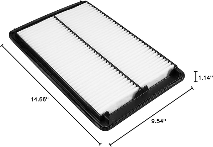 KAX Engine Air Filter, CA10494 Replacement for Pontiac Solstice 2006-2009; Saturn Sky 2007-2010; Fisker Karma 2012