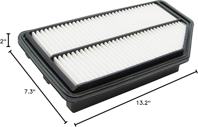 ECOGARD XA6153 Premium Engine Air Filter Fits 2011-2017 Honda Odyssey (Pack of 6)