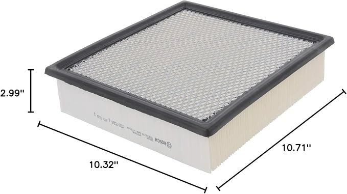 BOSCH 5372WS Workshop Engine Air Filter - Compatible with Select Ford Expedition, F-150, F-250 Super Duty, F-350 Super Duty, F-450 Super Duty, F-550 Super Duty; Lincoln Navigator
