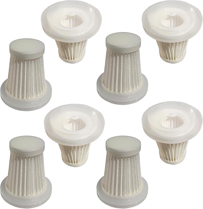 6 Pack Hepa Filters Compatible with AOHPEGN HL-151, Kdewere 151, HRYCF ST-6659Plus, Piwosa HL-121, NVKHG ST-6653Plus, CUGEFRE ST-6691Plus Cordless Vacuum.