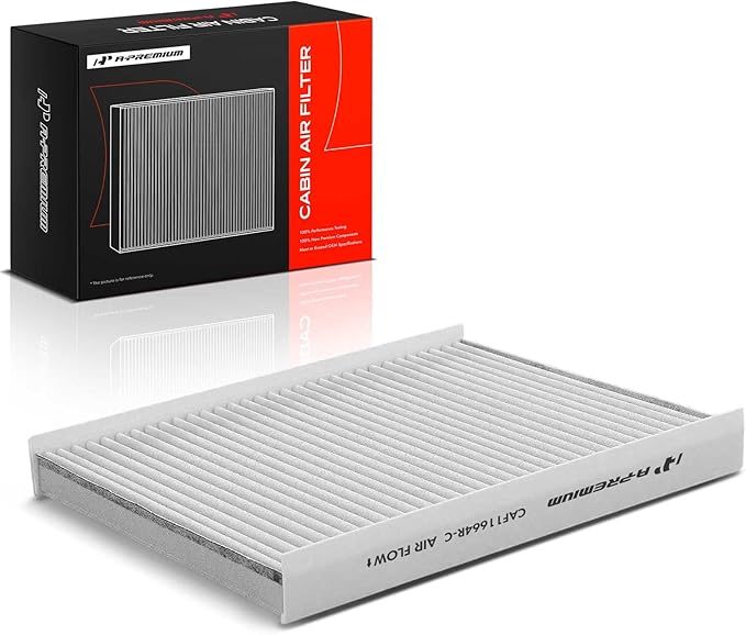 A-Premium Cabin Air Filter with Activated Carbon Compatible with Hyundai Santa Fe 2009-2011 & Kia Sorento 2011-2015, Replace# 971331U000