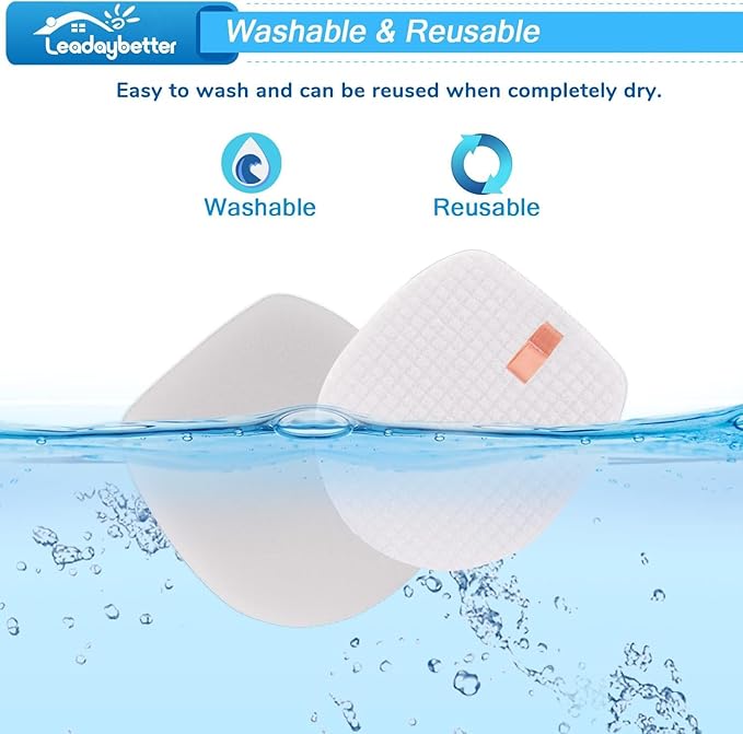 Leadaybetter 6 Pack Filter Replacement for Shark Rocket Pet Pro IX140 IX141 IX142 IZ140 IZ141C IZ142 IZ162H IZ362H IZ363HT IZ440H IZ462H IZ482H IZ483H Cordless Stick Filters, Comapre Part # 617FJ140
