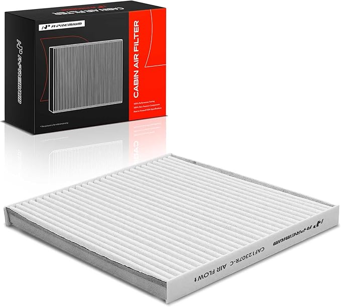 A-Premium Cabin Air Filter with Activated Carbon Compatible with Jeep Cherokee 2019 2020 2021 2022 2023, Behind Glove Box, Replace# 68410725AA