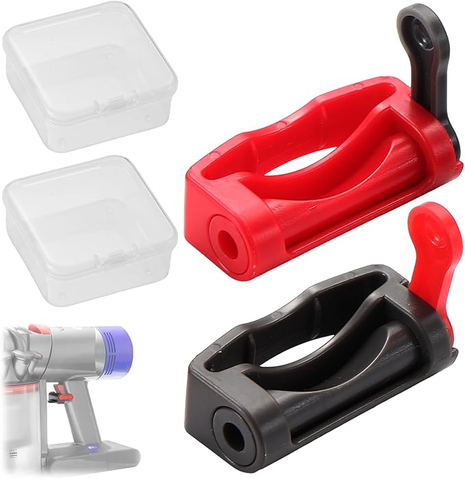 2 Pcs Vacuum Cleaner Power Button, On Off Control Clamp Compatible with Dyson Trigger Lock Switch Replacement Parts Accessories for Homeowners Elderly Users V6 V7 V8 V10 V11 V15
