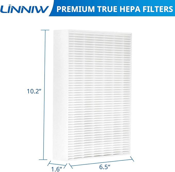 HPA300 Filter R for Honeywell Air Purifier Filter Replacement HPA200, HPA100, HPA090, HPA5300 Series Models, Fits for Honeywell Filter R, Replaces No. HRF-R1 HRF-R2 HRF-R3, 9 Pack