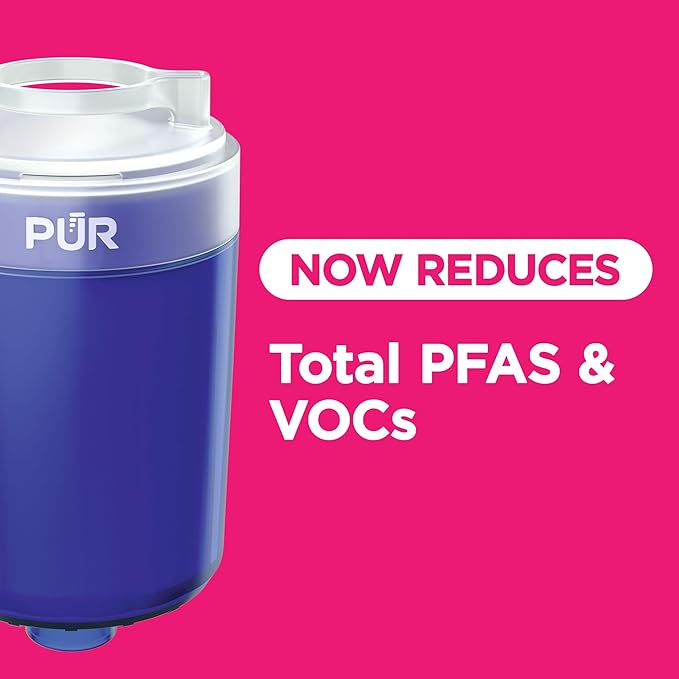 PUR Plus Faucet Mount Replacement Filter 4-Pack, Genuine PUR Water Filter for Sink Faucet, 3-in-1 Mineral Filtration, Lead Reducing, 1-Year Value, Blue (RF99994)