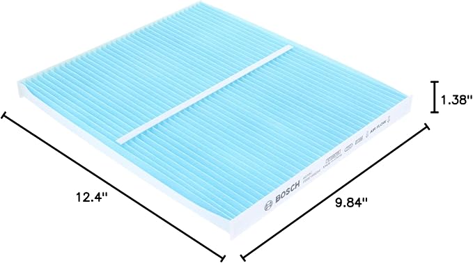 BOSCH 6079C HEPA Cabin Air Filter - Compatible with Select Infiniti JX35, Q60, QX60; Nissan Altima, Maxima, Murano, Pathfinder