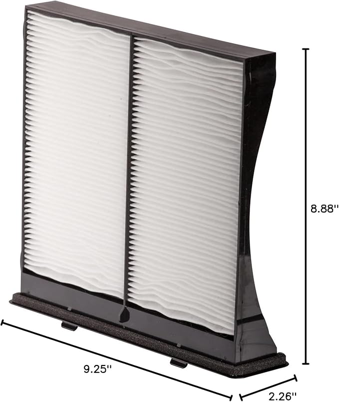 PG Cabin Air Filter PC6115 | Fits 2009-2018 Subaru Forester, 2008-2016 Impreza, 2013-2015 XV Crosstrek, 2016-2017 Crosstrek, 2015-2021 WRX, 2013-2021 WRX STI, 2013-2016 XV