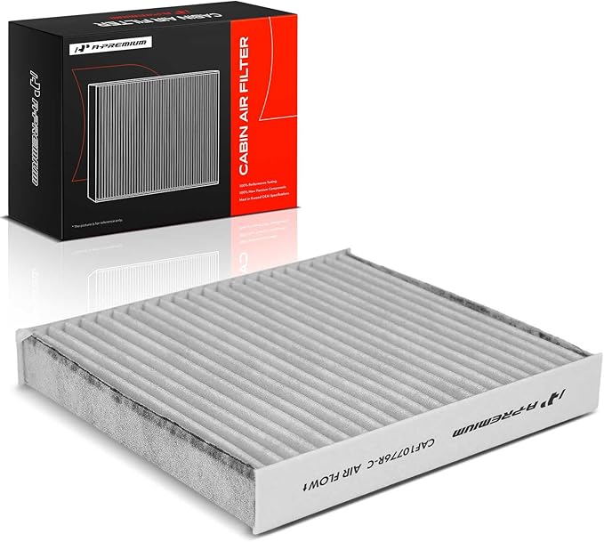 A-Premium Cabin Air Filter with Activated Carbon Compatible with Kia Soul 2010 2011 2012 2013, Replace# 971332K000