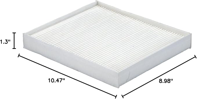 ECOGARD XC10482 Cabin Air Filter Fits 2015-2019 Hyundai Sonata (Pack of 6)
