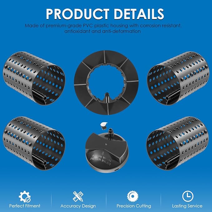 Yoursme 59053800 Center Core Replacement for Pentair Clean and Clear Predator 150, 175 & 200 Square Feet EC-160353 EC-160355 CCRP150 CCRP200 Pool/Spa Cartridge Filters