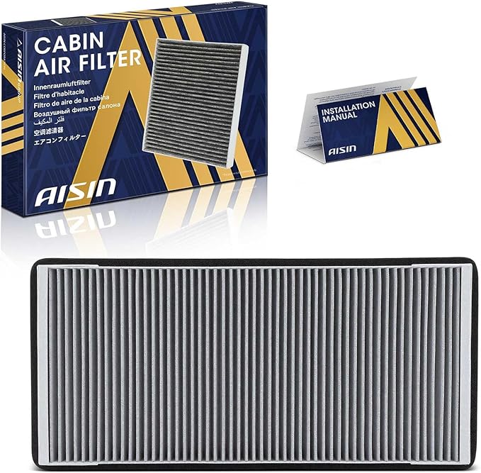 AISIN AFTERMARKET CBFAZ-00320 Cabin Air Filter with Activated Carbon - Compatible with BMW X5 2000-2006, Land Rover Range Rover 2003-2013