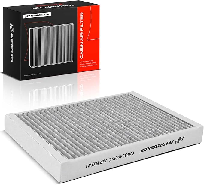 A-Premium Cabin Air Filter with Activated Carbon Compatible with Volvo XC60, XC90, S60, S80, V60, V70, XC70, V60 Cross Country & Land Rover Range Rover Evoque, Discovery Sport, LR2 & Jaguar E-Pace
