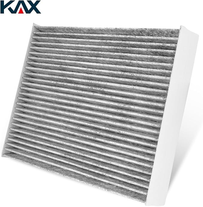 KAX HEPA Cabin Air Filter with Activated Carbon, CF11174 Replacement for Ford Fusion, Lincoln MKZ 2010 2011 2012, Mercury Milan 2010 2011, Passenger Compartment Air Filter, Filter Up Dust Pollen