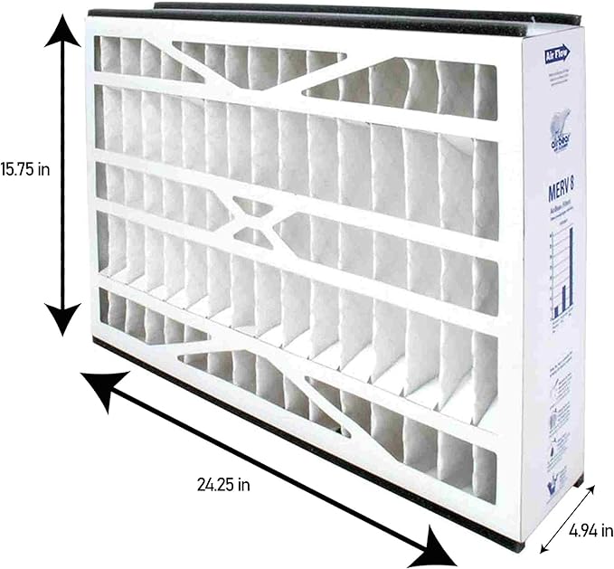 Trion Air Bear 5 Inch MERV 13 High Performance Air Purifier Filter Replacement for Air Cleaner Purification Systems, White (3 Pack)