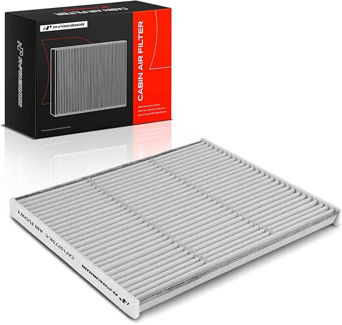 A-Premium Cabin Air Filter with Activated Carbon Compatible with Ford Edge, Fusion & Lincoln Continental, MKX, MKZ, Nautilus, 2013-2023, Replace# DG9Z19N619A