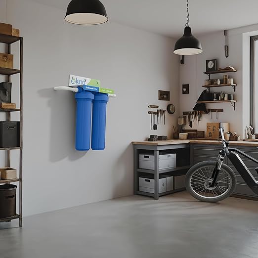 Kind Water Systems - Whole House Salt Free Water Softener Alternative - Filters Dirt, Sand, and Debris - Protects Plumbing and Appliances from Hard Water Scale - Easy Installation - Zero Water Waste