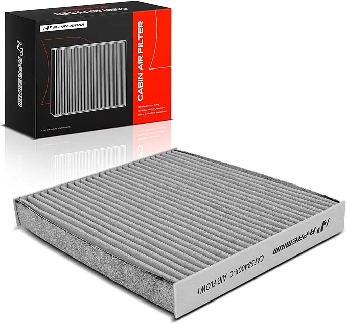 A-Premium Cabin Air Filter with Activated Carbon Compatible with Ford Ranger 2019 2020 2021 2022 2023 2.3L, Replace# KB3Z19N619A