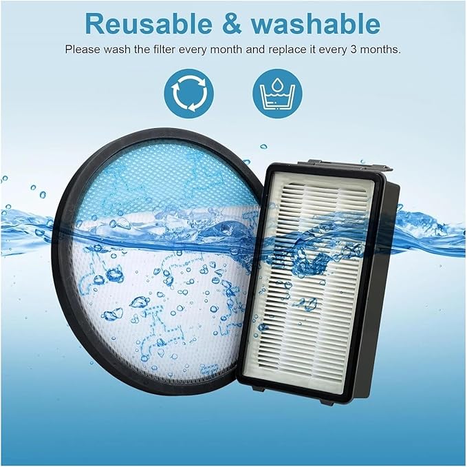 Filter Compatible For Rowenta Compact Power XXL RO4825EA RO4871EA RO4855EA RO4881EA (Model RO48xx),Compatible For Rowenta Filter Set Accessories(SET A)