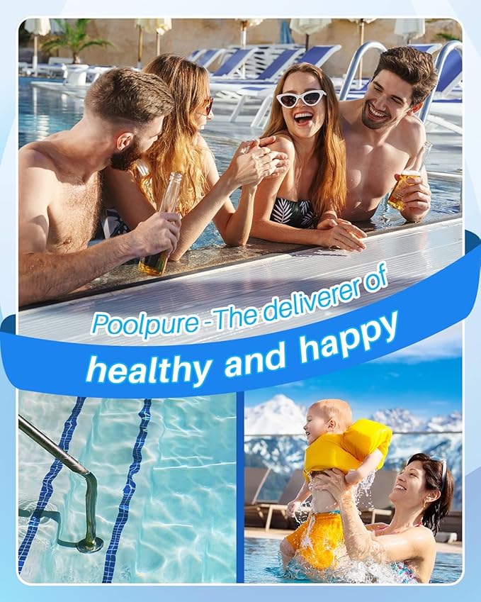 POOLPURE Pack of 16 PLFPRB50-IN Spa Filter Compatible with Pleatco PRB50-IN, PRB50IN, Unicel C-4950, Filbur FC-2390, Jacuzzi J210/J220/J235/J245/J275, Guardian 413-212-02