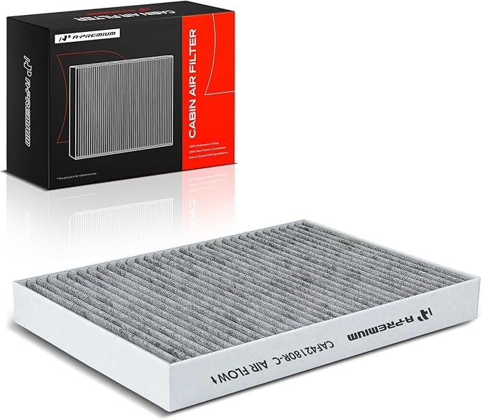 A-Premium 2-PC Cabin Air Filter with Activated Carbon Compatible with Mercedes-Benz S350, S400, S450, S550, S600, S63 AMG, S65 AMG, CL500, CL550, CL63 AMG, CL65 AMG, CLS63 AMG