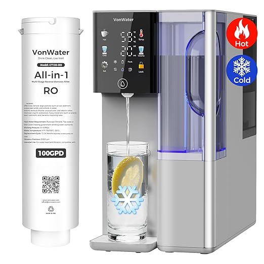 CT100-RO Replacement Filter | πππ―ππ«π¬π ππ¬π¦π¨π¬π’π¬ RO Filter Cartridge for CT910/C5/CT910G Series | 100GPD 12-24 Months | NSF/ANSI372,42,58, Reduce TDS PFAS (CT100-RO)