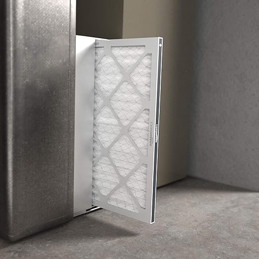 Amazon Basics 20x20x1 Air Filter 6-Pack, MERV 11 AC Furnace Filters, Dust, Pet, Allergy Control, Electrostatic (Actual Size: 19.75 x 19.75 x .75)