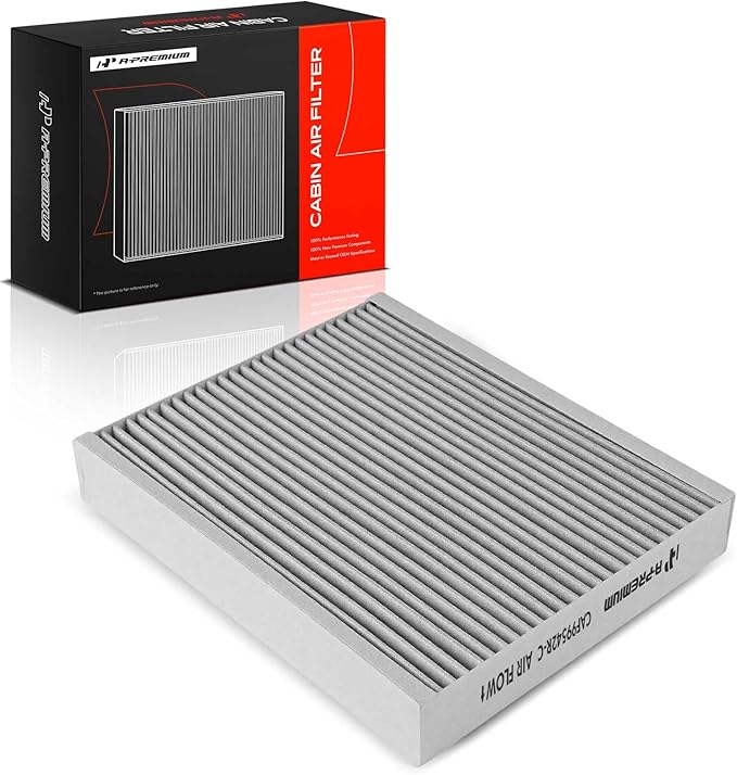 A-Premium Cabin Air Filter with Activated Carbon Compatible with Ford Bronco Sport 21-23, Escape 20-22, Explorer 20-23, Maverick & Lincoln Aviator 20-23, Corsair, Replace# JX6Z19N619BA