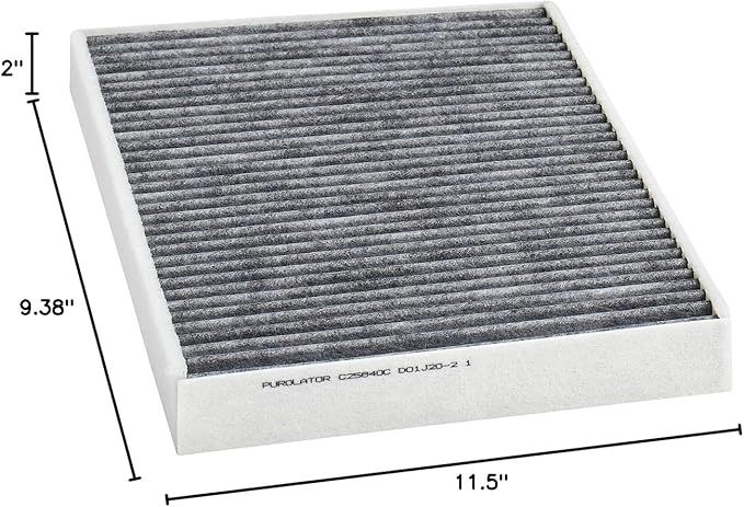 Purolator C25840C PurolatorONE Advanced Cabin Air Filter Compatible With Select Volvo, Land Rover and Jaguar
