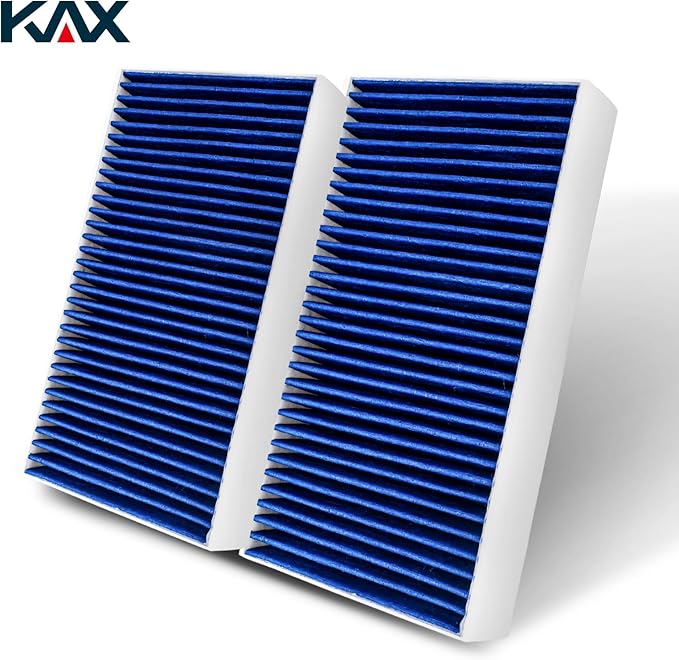 KAX Premium HEPA Cabin Air Filter with Dual Active Carbon, CF10828 Replacement for Mercedes-Benz GL550, R63 AMG, R500, R350, R320, ML63 AMG, ML550, ML500, ML450, ML350, ML320, GL450, Cabin Filter 1Set