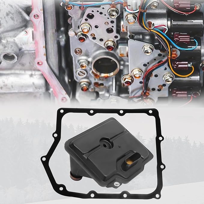 Upgraded Grand Caravan/Journey 62TE Transmission Filter with Gasket Kits Compatible with Grand Caravan 2008-2020, Journey, Avenger & Chry-sler Town & Country, 200, Sebring, Replaces OE# 68018555AA