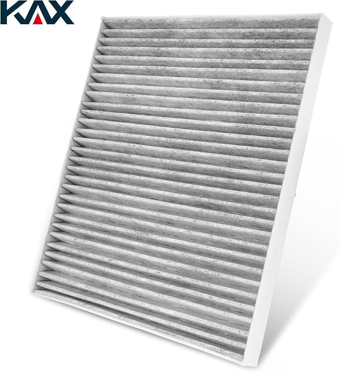 KAX HEPA Cabin Air Filter with Activated Carbon, CF10730 Replacement for Kia Spectra5 2005 2006 2007 2008 2009, Borrego 2009, Spectra 2004 2005 2006 2007 2008 2009, Passenger Compartment Air Filter