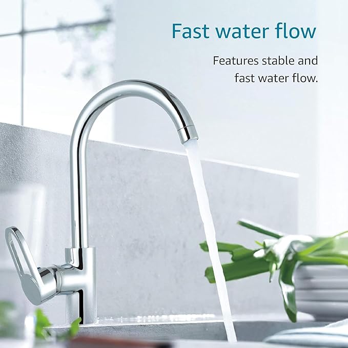 AQUA CREST FQK1R, GXULQR Under Sink Water Filter, Replacement for GE FQK1R, GXULQR, Compatible with GE GXK140TNN and GXULQK systems, NSF/ANSI 42 372, 2K Gallons, Reduces Lead, Chlorine