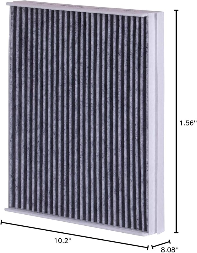 PG Cabin Air Filter PC8214C | Fits 2015-2025 Ford F-150, 2017-2025 F-250 Super Duty, F-350 Super Duty, 2018-2024 Expedition, 2017-2024 F-550 Super Duty, 2018-2024 Lincoln Navigator